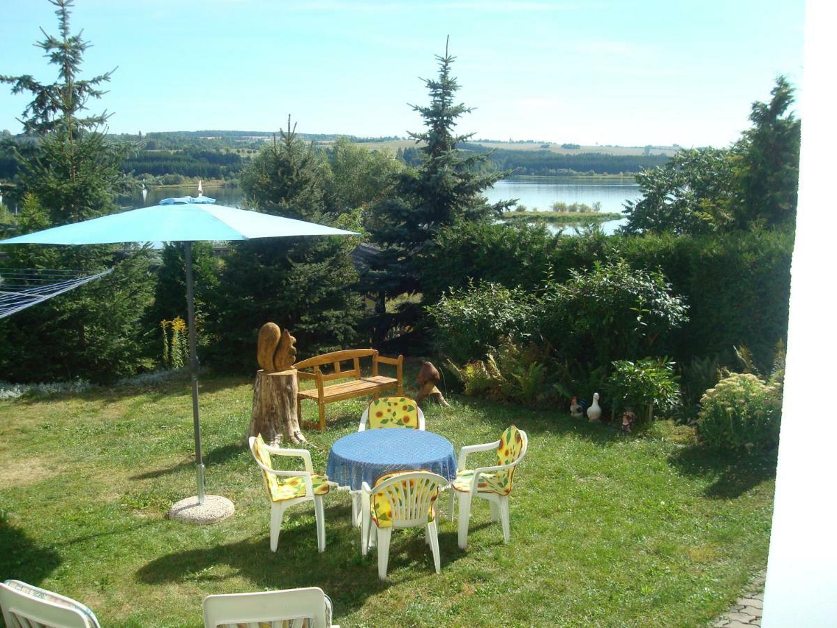 Pension Seeblick Quingenberg Extérieur photo